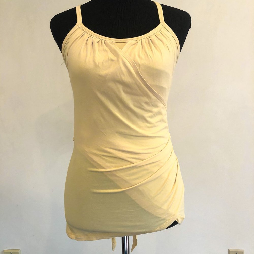 Nancy Rose | Yellow Yoga Tank